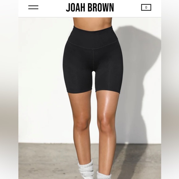 Joah Brown Shorts Joah Brown The Biker Short Suedes Onyx Poshmark